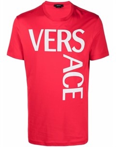 Футболка узкого кроя с логотипом Versace