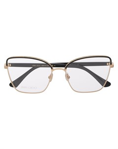 Очки в квадратной оправе Jimmy choo eyewear