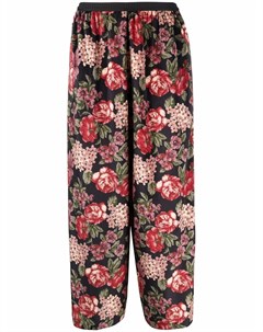 Широкие брюки Hose с цветочным принтом Antonio marras