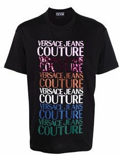 Футболка с логотипом Versace jeans couture