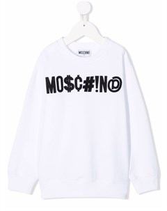 Толстовка с логотипом Moschino kids