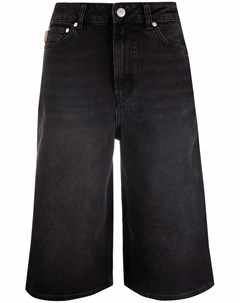 Удлиненные джинсовые шорты Ganni