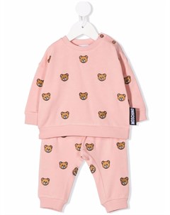 Спортивный костюм с вышивкой Teddy Bear Moschino kids