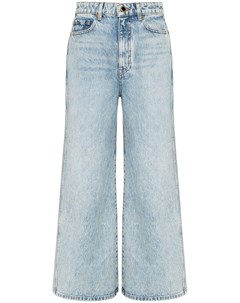 Укороченные джинсы The Ella широкого кроя Khaite