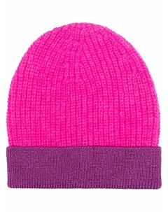 Двухцветная шапка бини Pinko