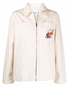 Куртка с цветочной вышивкой на кармане Vans