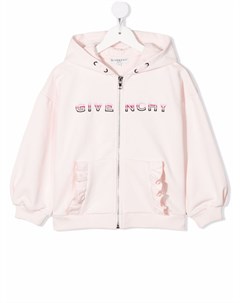 Худи на молнии с логотипом Givenchy kids