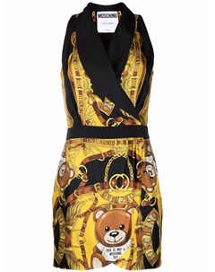 Платье с принтом Toy Bear Moschino