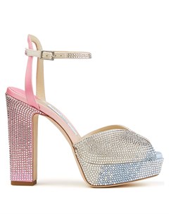 Босоножки Sacaria с кристаллами Jimmy choo