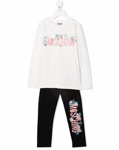 Спортивный костюм с логотипом Moschino kids