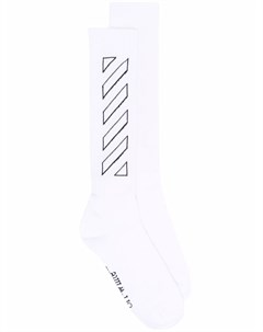Носки с полосками Diag Off-white