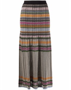 Плиссированная юбка в полоску M missoni