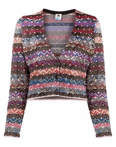 Кардиган с узором зигзаг M missoni