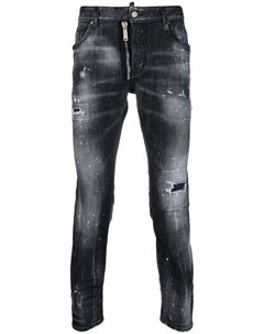 Узкие джинсы средней посадки Dsquared2