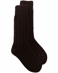 Кашемировые носки в рубчик Bottega veneta