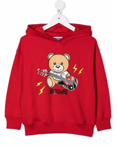 Худи с принтом Teddy Bear Moschino kids