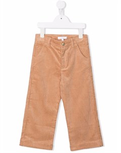 Вельветовые брюки прямого кроя Chloé kids