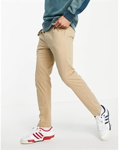 Зауженные эластичные чиносы выбеленного цвета 016 Calvin klein jeans