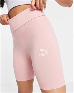 Розовые шорты леггинсы Puma