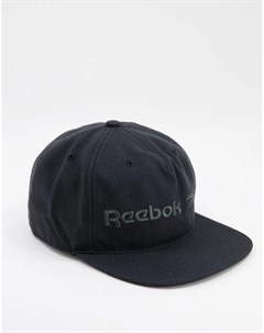 Черная кепка с векторным логотипом Classics Reebok