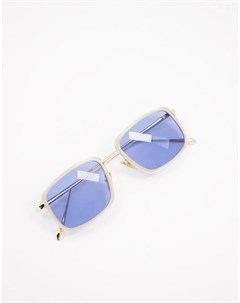 Квадратные солнцезащитные очки с кремовой оправой в стиле унисекс Aldo A.kjaerbede