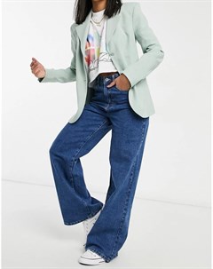 Синие средне выбеленные джинсы в винтажном стиле Cotton On Cotton:on