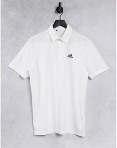 Белая футболка поло Ultimate 365 Adidas golf