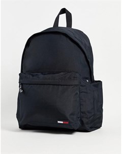 Черный рюкзак с логотипом Tommy hilfiger