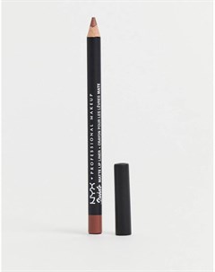 Матовый карандаш для губ Suede Sandstorm Nyx professional makeup