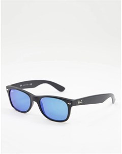 Солнцезащитные очки вайфареры в черной прямоугольной оправе в стиле унисекс 0RB2132 Ray-ban®
