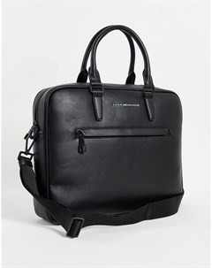 Черная сумка для ноутбука с логотипом Metro Tommy hilfiger