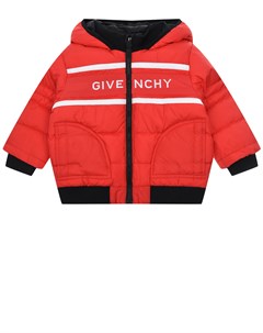 Красная куртка с логотипом Givenchy