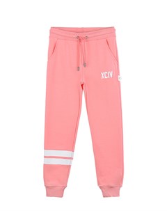 Розовые спортивные брюки с логотипом Gcds