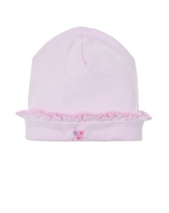 Розовая шапка с рюшами Kissy kissy