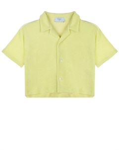 Желтая рубашка с короткими рукавами Paade mode
