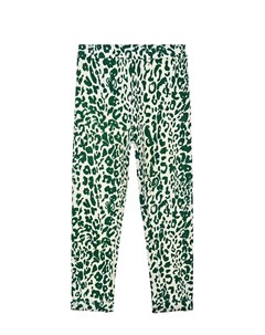 Спортивные брюки Alysie Green Leopard Molo