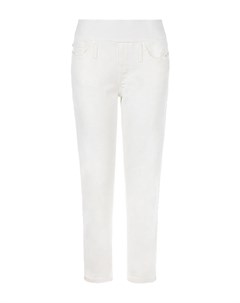 Белые джинсы mom fit для беременных Pietro brunelli