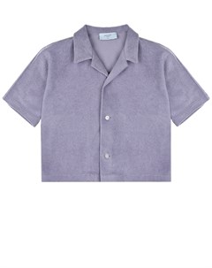Фиолетовая рубашка с короткими рукавами Paade mode