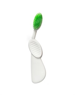Зубная щетка Flex белая зеленая Radius