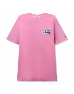 Женская футболка Relaxed Painted Flag Tee Tommy jeans