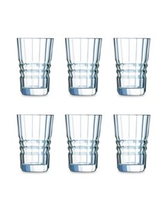 Набор высоких стаканов 6 шт 360 мл Cristal d Arques Architecte Cristal d’arques
