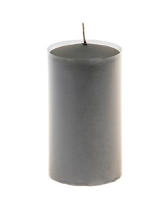 Декоративная свеча Velours антрацит 8х15 см Wenzel