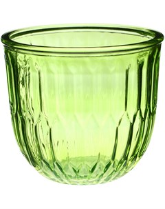 Ваза стеклянная Flowerpot светло зелёная 15х13 5 см Hakbijl glass