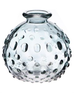 Ваза стеклянная Mini Vase тёмно зелёная 8 5х8 см Hakbijl glass