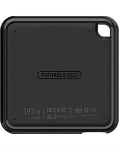 SSD накопитель 480GB PC60 External USB 3 2 Type C R W 540 500 MB s черный Silicon power