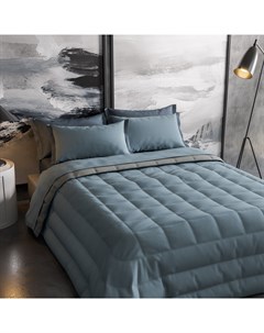 Комплект постельного белья 2 спальный Platinum 8746 синий Emanuela galizzi