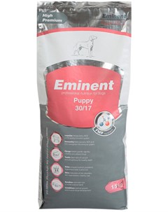 Puppy 30 17 для щенков всех пород 15 кг Eminent