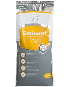Energy 31 22 для активных взрослых собак всех пород 15 кг Eminent