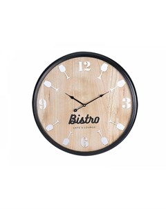 Часы настенные bistro design бежевый 5 см Ogogo