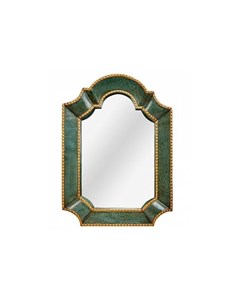 Настенное зеркало туркуаз гранд зеленый 83x115x8 см Object desire